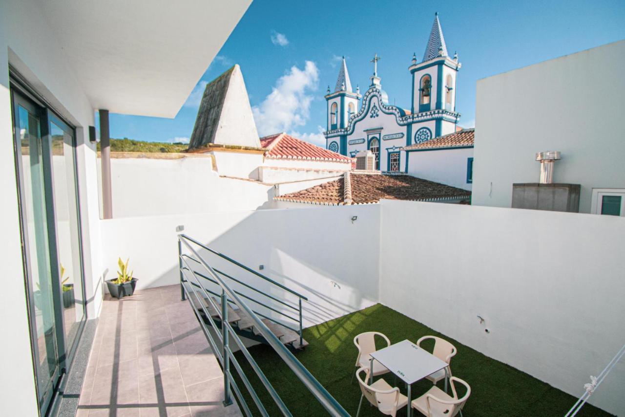 Apartamentos Da Travessa Praia da Vitoria Luaran gambar